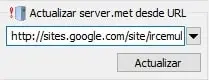 Actualizar server met